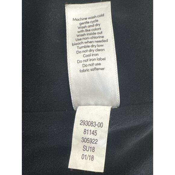 Athleta Crop Black Side Cut Out Design Side Detail Legging Size S - Picture 6 of 7